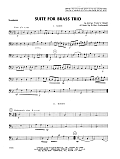 Suite For Brass Trio - Trombone