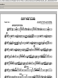 Cut The Cake - Tenor Sax 1