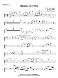 Majestic Holy One - Flute 1,2