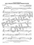 All I Want for Christmas Is You (arr. Michael Brown) - Bb Clarinet 1