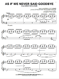 As If We Never Said Goodbye (from Sunset Boulevard)