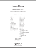 Second Essay - Conductor Score (Full Score)