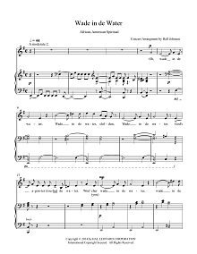 Wade in de Water (E minor) 