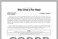This One's For Ned - Guitar Chord Chart