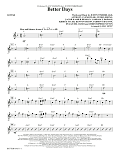 Better Days (arr. Mac Huff) - Guitar