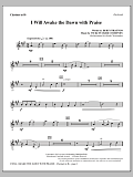 I Will Awake The Dawn With Praise - Bb Clarinet