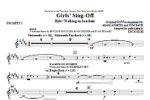 Girls' Sing-Off (from Glee) - Trumpet 1 