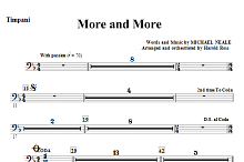 More And More - Timpani 