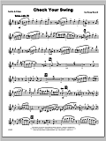 Check Your Swing - Alto Sax 2