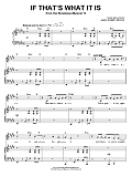 If That's What It Is (from 13: The Musical)