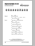 Stop! In The Name Of Love