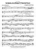 Ye Banks and Braes o' Bonnie Doon - Bb Tenor Saxophone