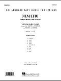 Menuetto (from Symphony Concertante) - Full Score