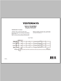 Yesterdays - Conductor Score (Full Score)