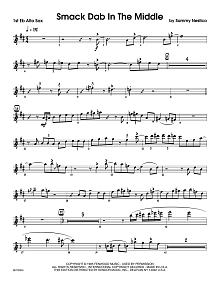 Smack Dab in the Middle - 1st Eb Alto Saxophone 