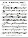 Themes from Memoirs of a Geisha - Violin 1
