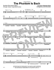 The Phantom Is Bach - Percussion 