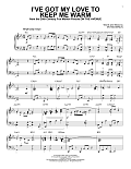I've Got My Love To Keep Me Warm [Jazz version]