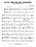 Ev'ry Time We Say Goodbye [Jazz version] (from Seven Lively Arts) (arr. Brent Edstrom)
