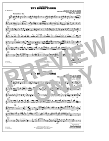 Try Everything (from Zootopia) - Eb Alto Sax 