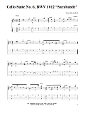 Cello Suite No. 6, BWV 1012 "Sarabande"