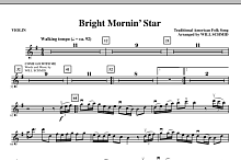 Bright Mornin' Star - Violin 