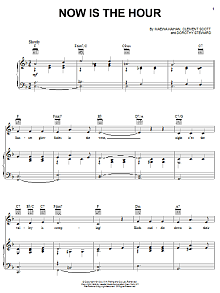 Now Is The Hour (Maori Farewell Song) 