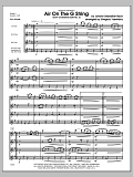 Air On The G String (from Orchestral Suite No. 3) - Full Score