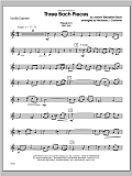 Three Bach Pieces - Clarinet 1