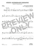 State Anthem of Ukraine (Shche Ne Vmerla Ukrainy) (arr. Murtha) - Pt. 5 - Cello/Bass
