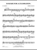 Fanfare For A Celebration - Bb Clarinet 3