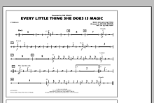 Every Little Thing She Does Is Magic - Cymbals 
