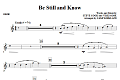 Be Still And Know - Bb Clarinet 1 & 2