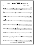 Tallis Canon And Variations - Viola