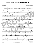 Fanfare for New Beginnings - Trombone 2