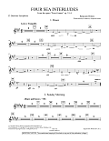 Four Sea Interludes (from the opera "Peter Grimes") - Eb Baritone Saxophone