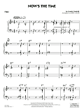Now's the Time (arr. Mark Taylor) - Piano
