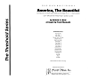 America, the Beautiful - Full Score