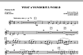 What A Wonderful World - Bb Clarinet 1