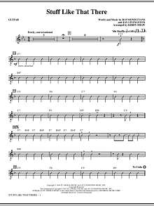 Stuff Like That There - Guitar 