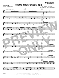 Theme From Canon In D - Violin 3 (Viola T.C.)