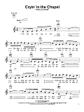 Crying In The Chapel