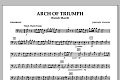 Arch of Triumph (French March) - Trombone