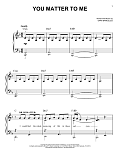 You Matter To Me (from Waitress The Musical)