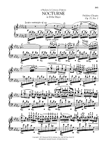 Nocturne in D-flat Major, Op. 27, No. 2 