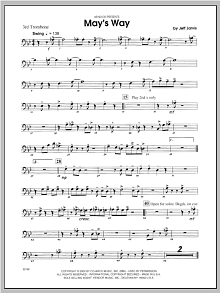 May's Way - Trombone 3 
