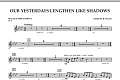 Our Yesterdays Lengthen Like Shadows - Mallet Percussion 1