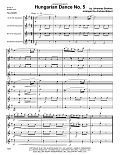 Hungarian Dance No. 5 - Full Score