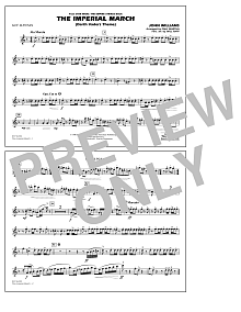The Imperial March (Darth Vader's Theme) - 1st Eb Alto Saxophone 