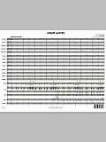 Night Moves - Conductor Score (Full Score)